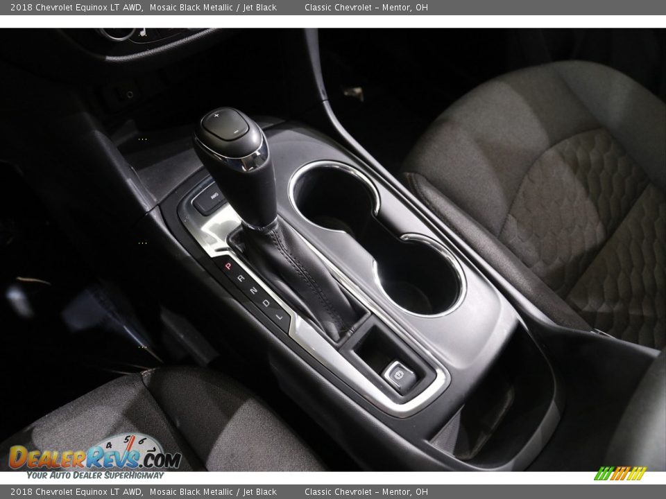 2018 Chevrolet Equinox LT AWD Mosaic Black Metallic / Jet Black Photo #12