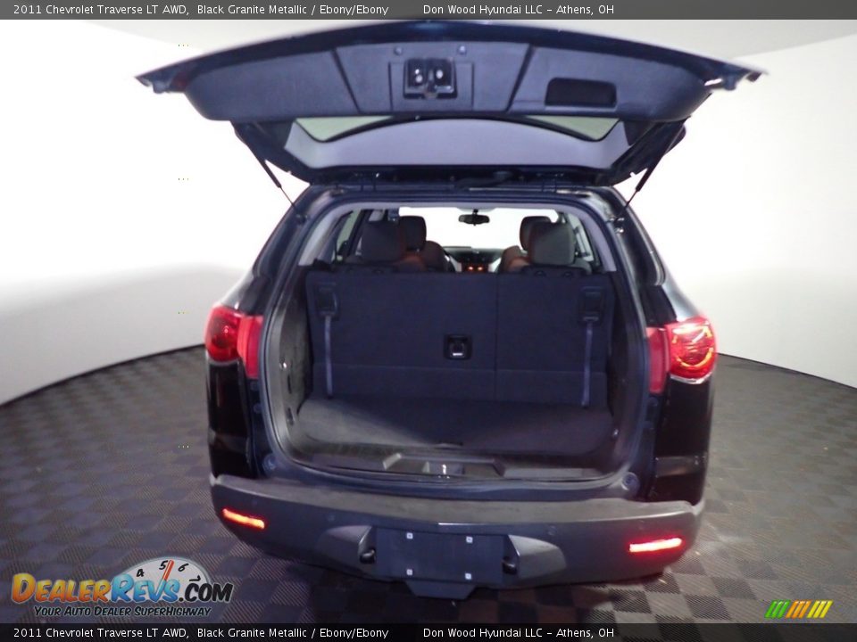 2011 Chevrolet Traverse LT AWD Black Granite Metallic / Ebony/Ebony Photo #13
