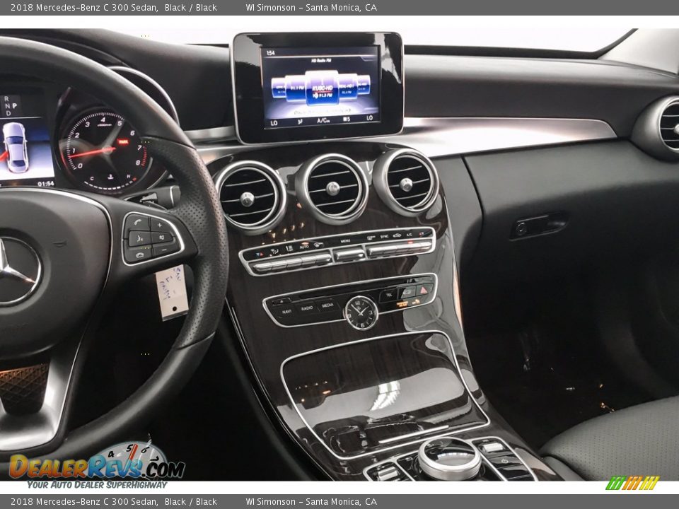 2018 Mercedes-Benz C 300 Sedan Black / Black Photo #5