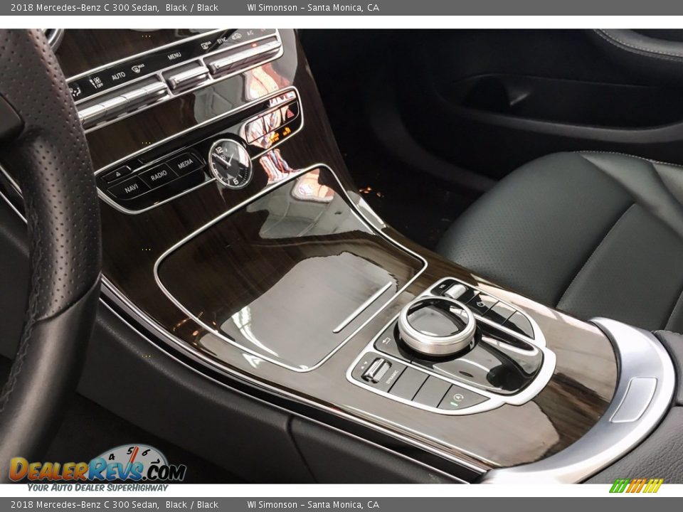 2018 Mercedes-Benz C 300 Sedan Black / Black Photo #21