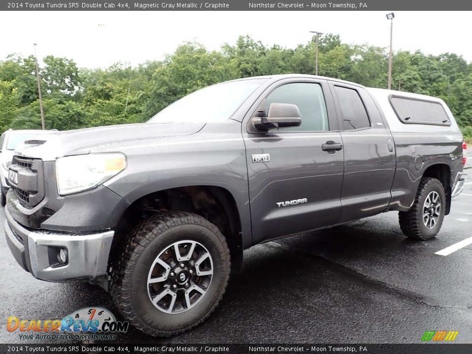 2014 Toyota Tundra SR5 Double Cab 4x4 Magnetic Gray Metallic / Graphite Photo #1