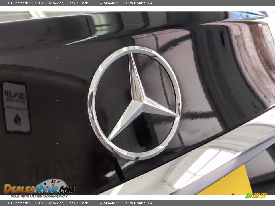 2018 Mercedes-Benz C 300 Sedan Black / Black Photo #26