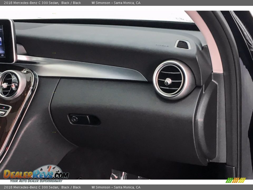 2018 Mercedes-Benz C 300 Sedan Black / Black Photo #27