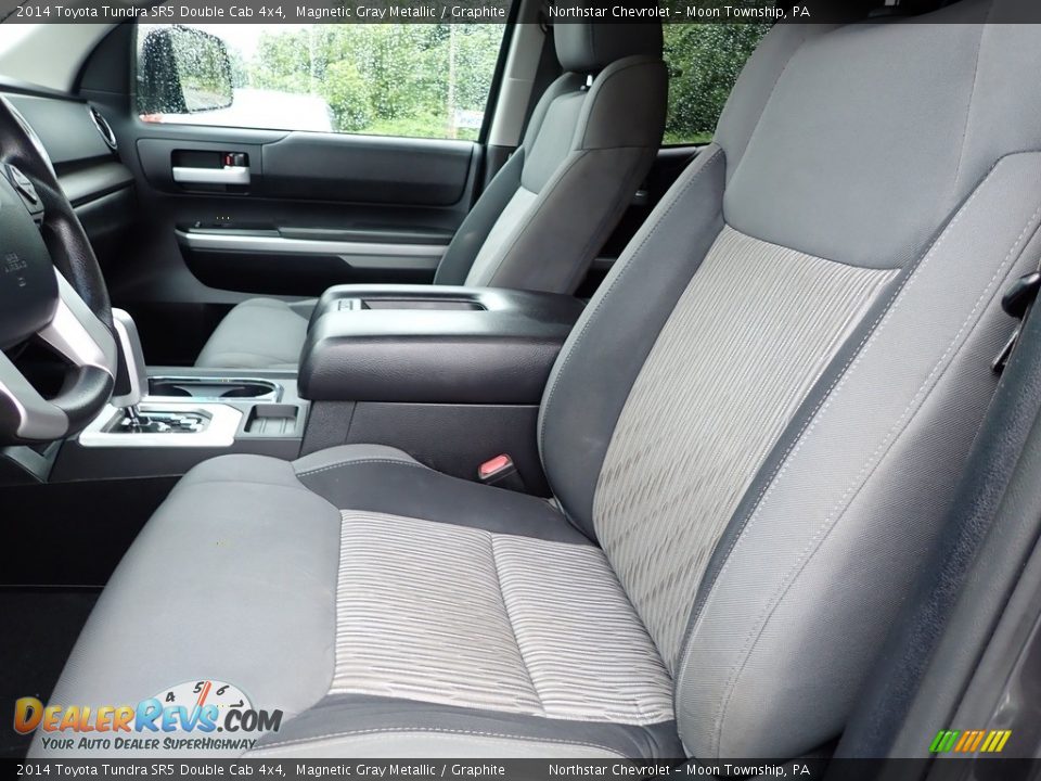 2014 Toyota Tundra SR5 Double Cab 4x4 Magnetic Gray Metallic / Graphite Photo #8