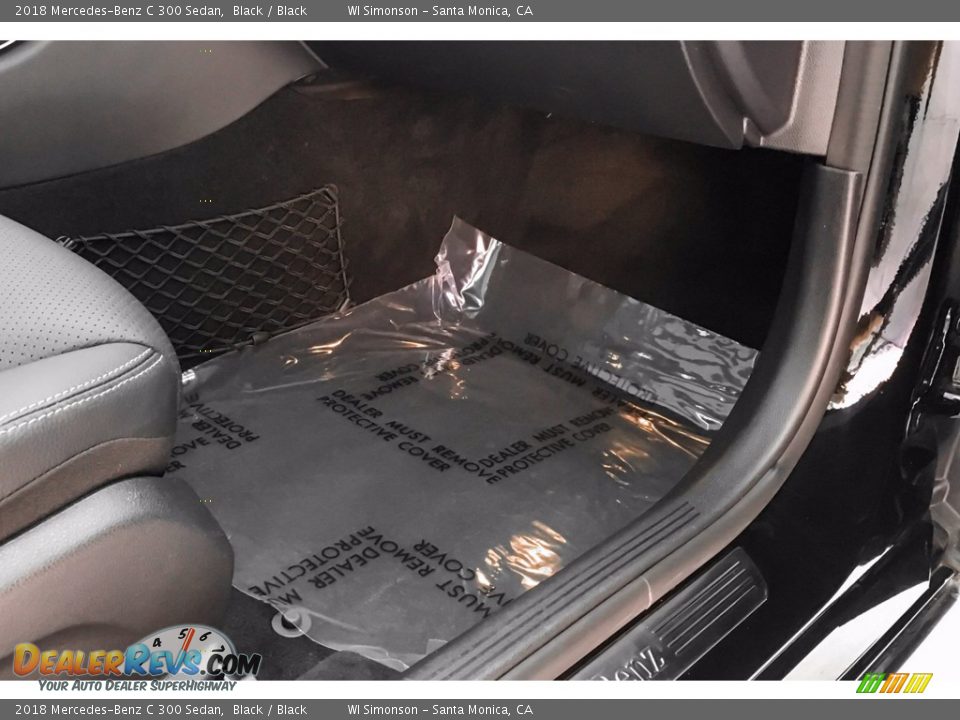 2018 Mercedes-Benz C 300 Sedan Black / Black Photo #29