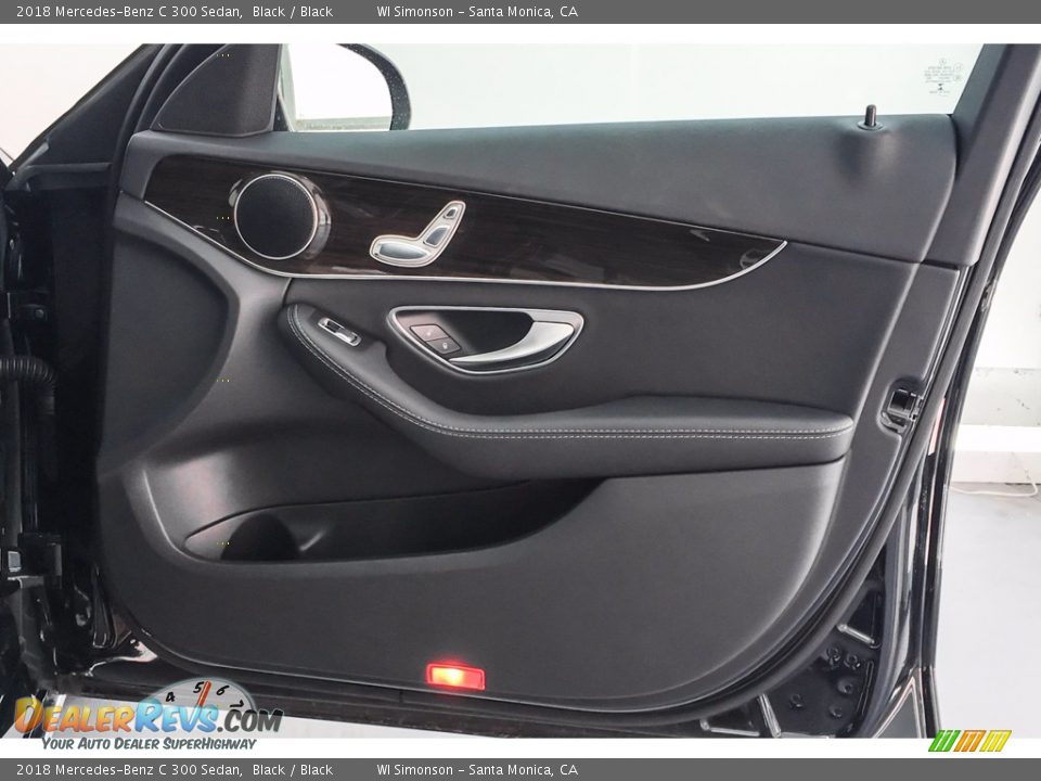 2018 Mercedes-Benz C 300 Sedan Black / Black Photo #30