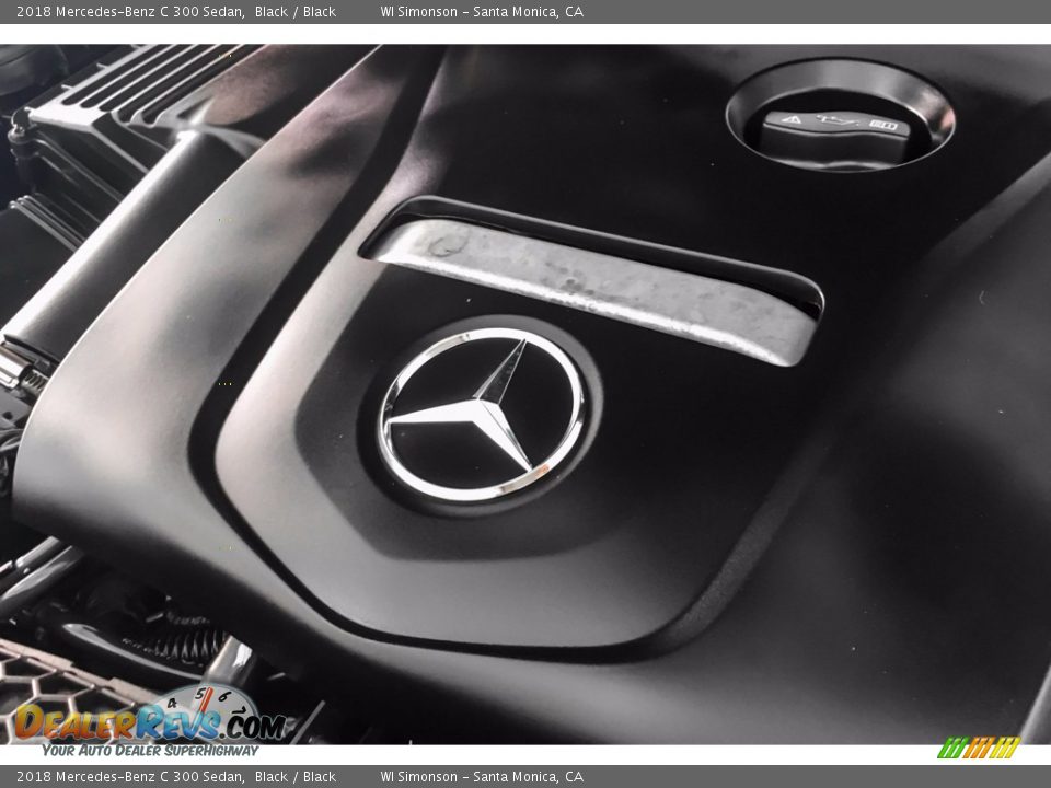 2018 Mercedes-Benz C 300 Sedan Black / Black Photo #31