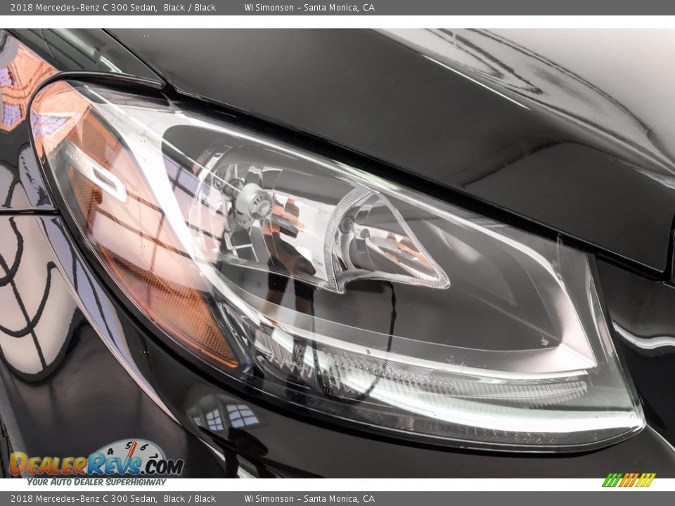 2018 Mercedes-Benz C 300 Sedan Black / Black Photo #32