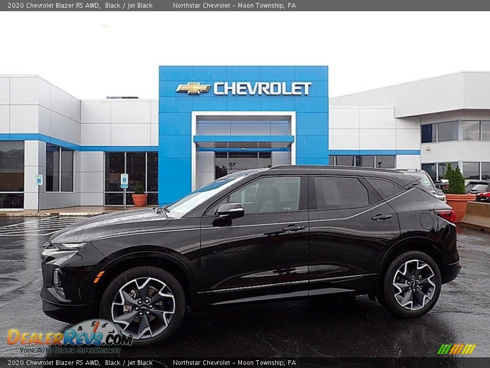 Black 2020 Chevrolet Blazer RS AWD Photo #1