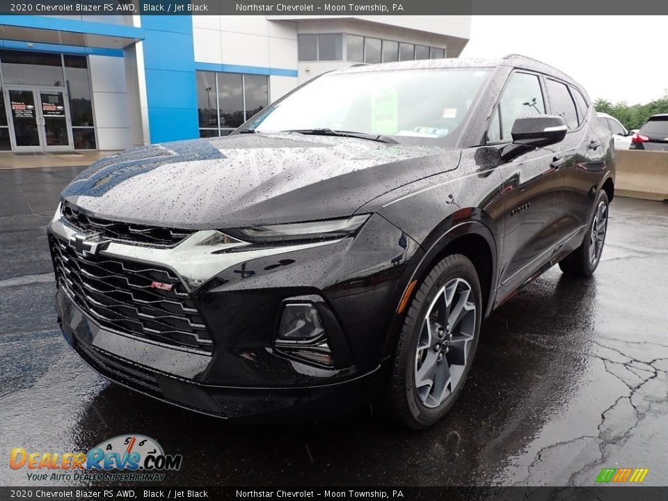 2020 Chevrolet Blazer RS AWD Black / Jet Black Photo #2