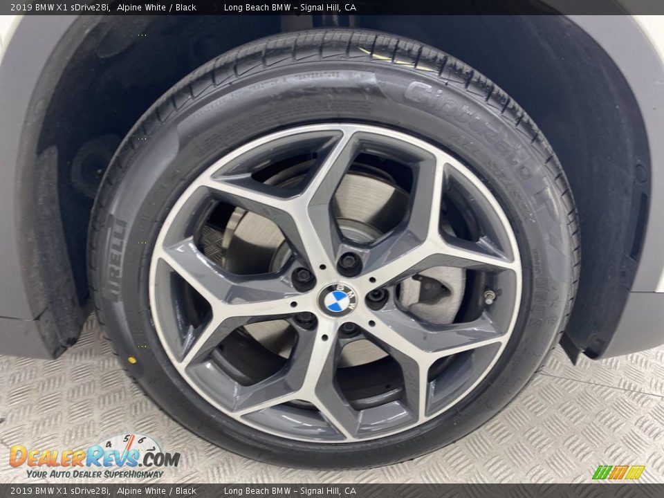 2019 BMW X1 sDrive28i Alpine White / Black Photo #6