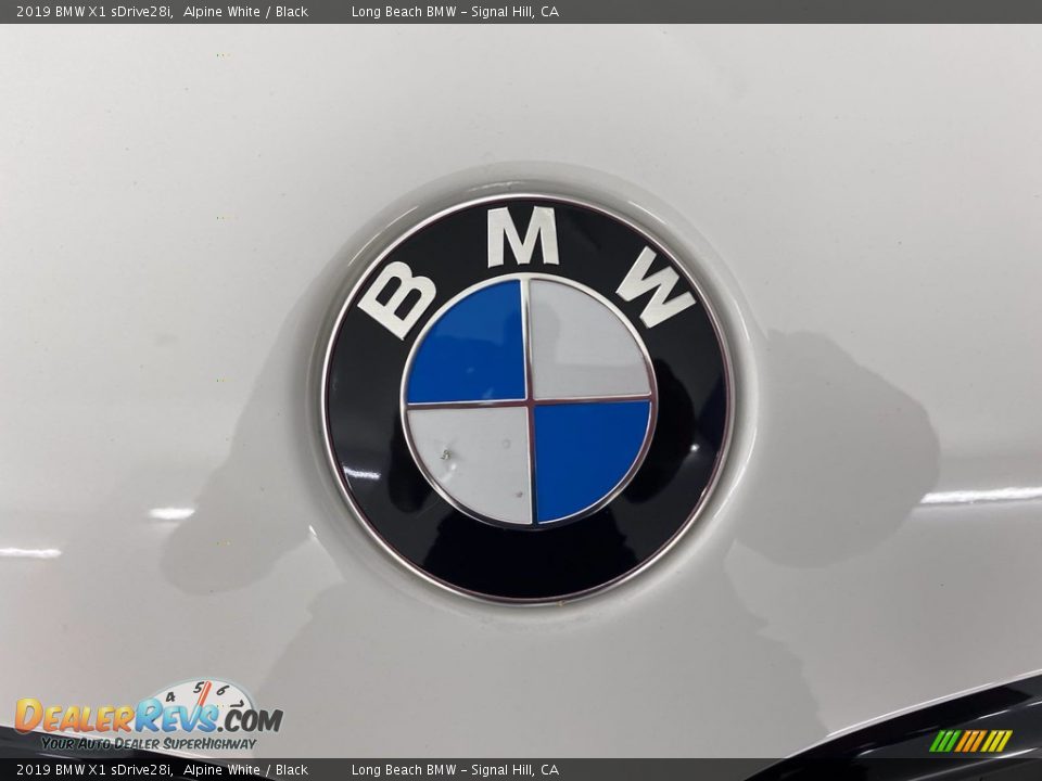 2019 BMW X1 sDrive28i Alpine White / Black Photo #8