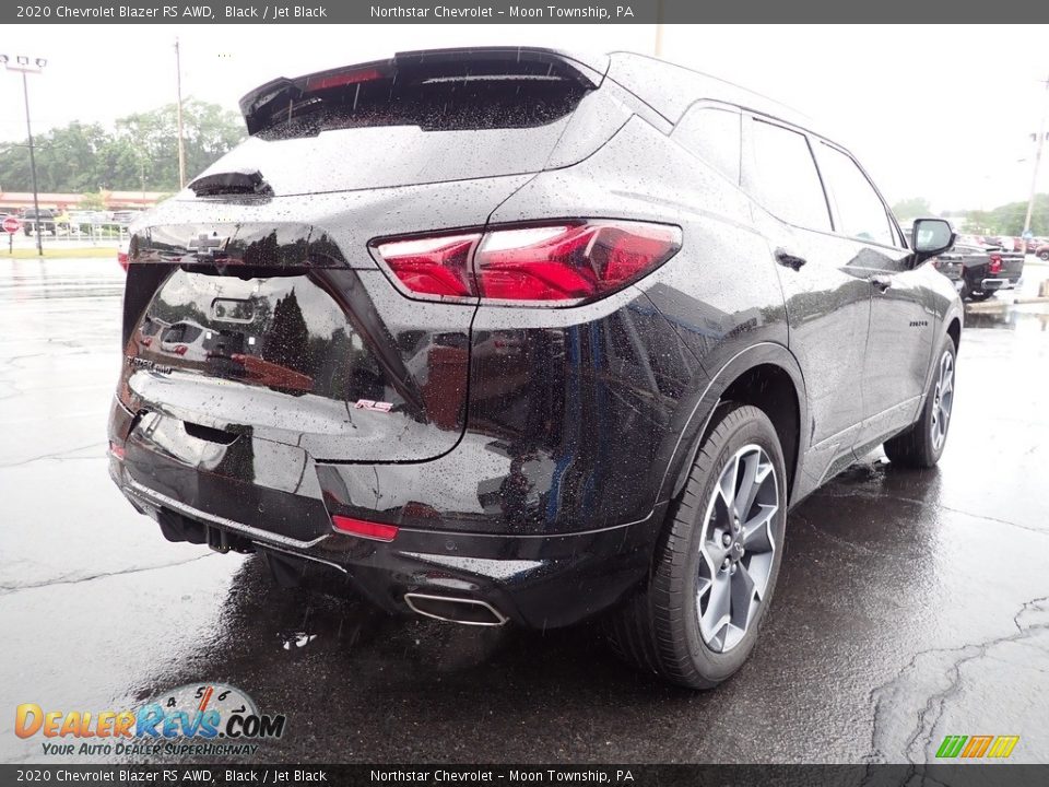 2020 Chevrolet Blazer RS AWD Black / Jet Black Photo #8