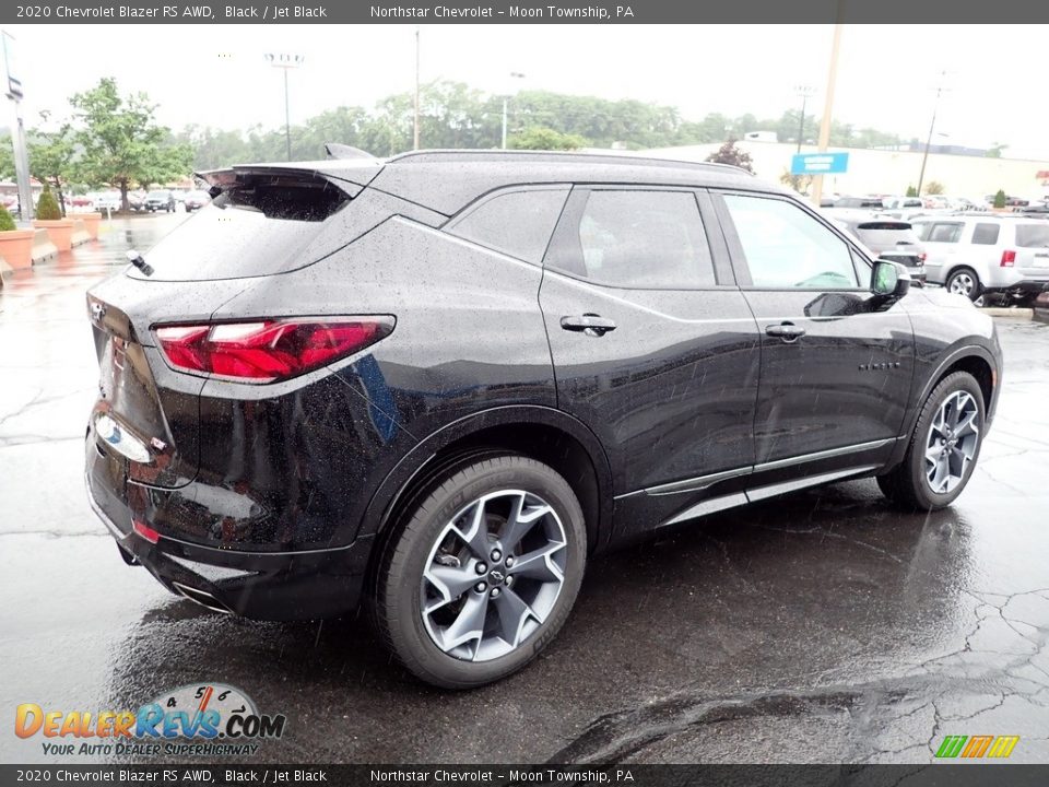 2020 Chevrolet Blazer RS AWD Black / Jet Black Photo #9