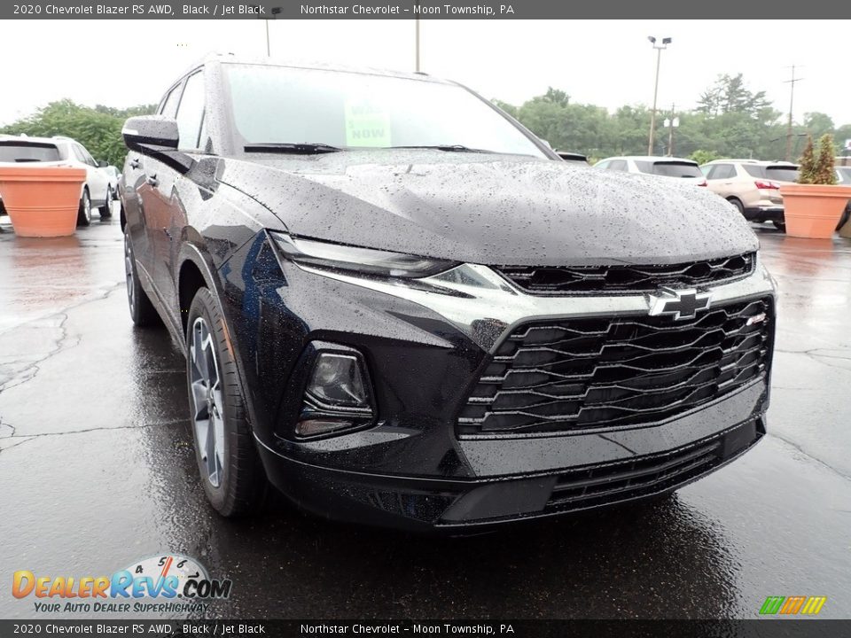 2020 Chevrolet Blazer RS AWD Black / Jet Black Photo #12