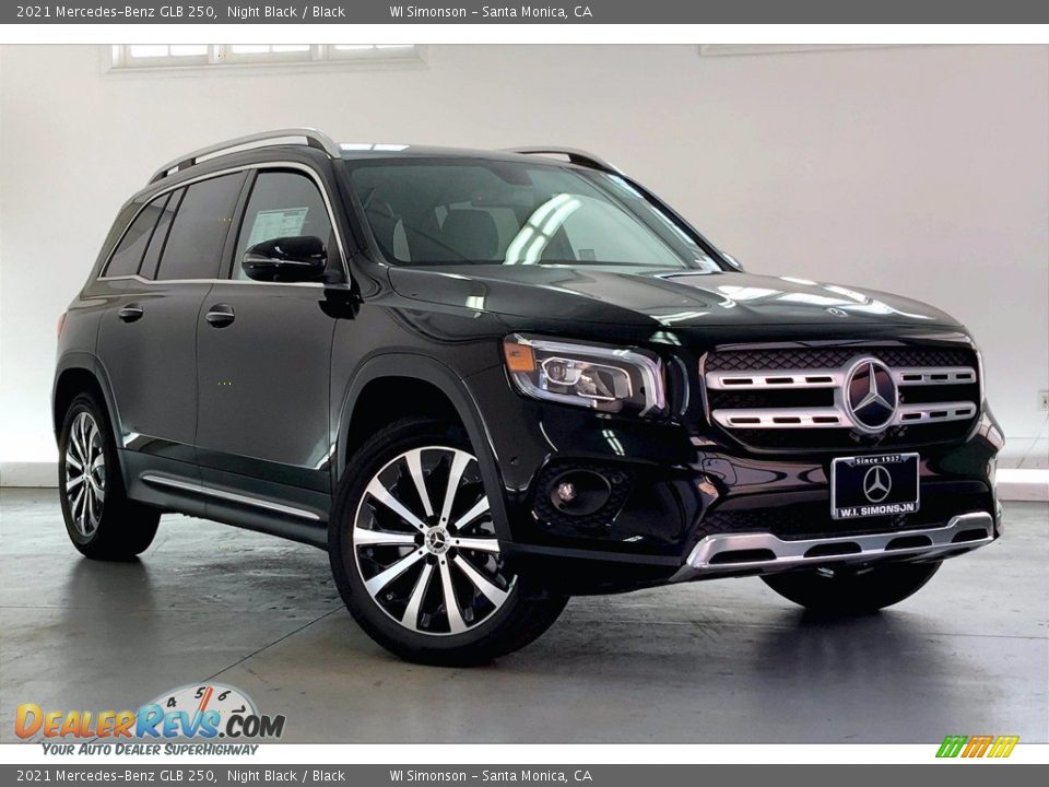 2021 Mercedes-Benz GLB 250 Night Black / Black Photo #12