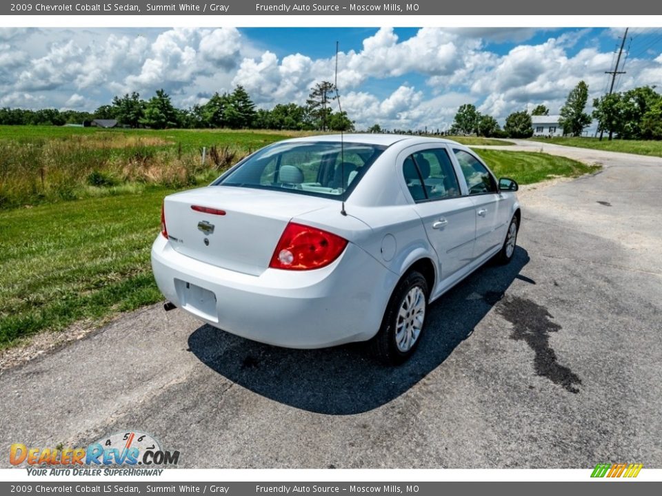 2009 Chevrolet Cobalt LS Sedan Summit White / Gray Photo #4