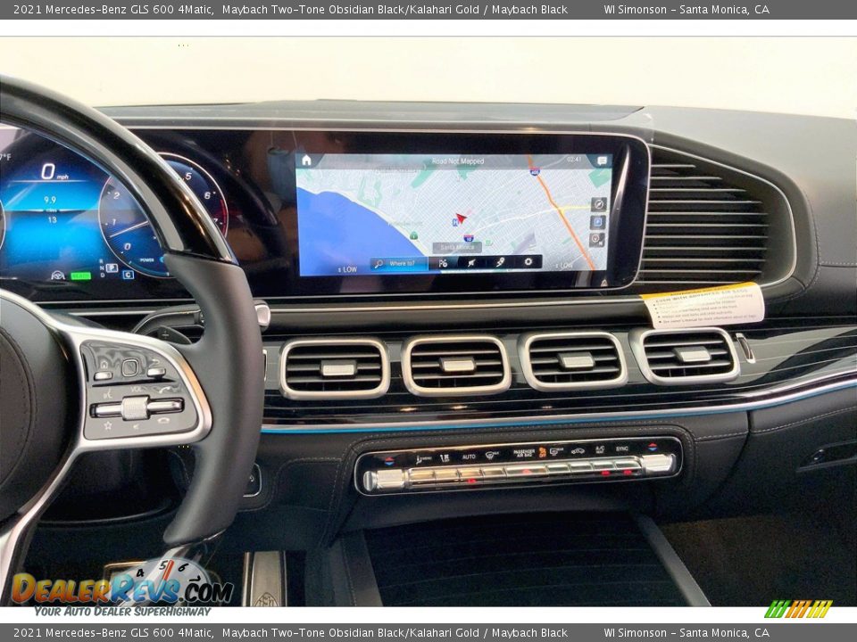 Navigation of 2021 Mercedes-Benz GLS 600 4Matic Photo #7