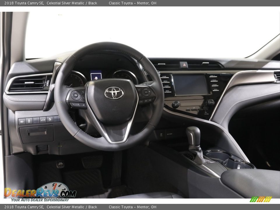2018 Toyota Camry SE Celestial Silver Metallic / Black Photo #6