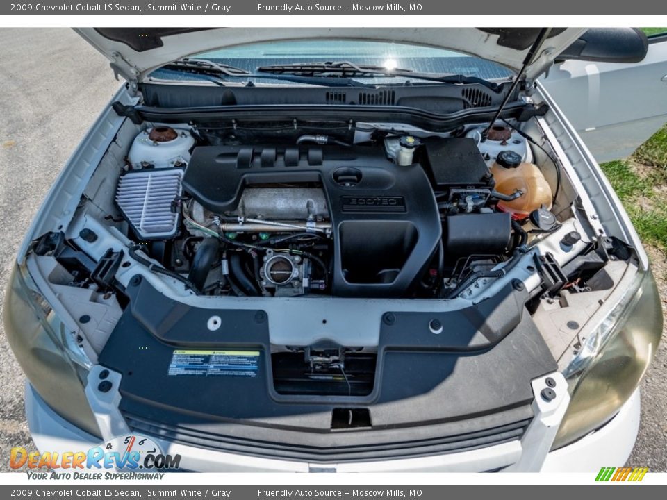 2009 Chevrolet Cobalt LS Sedan Summit White / Gray Photo #17