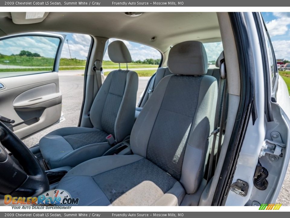 2009 Chevrolet Cobalt LS Sedan Summit White / Gray Photo #19