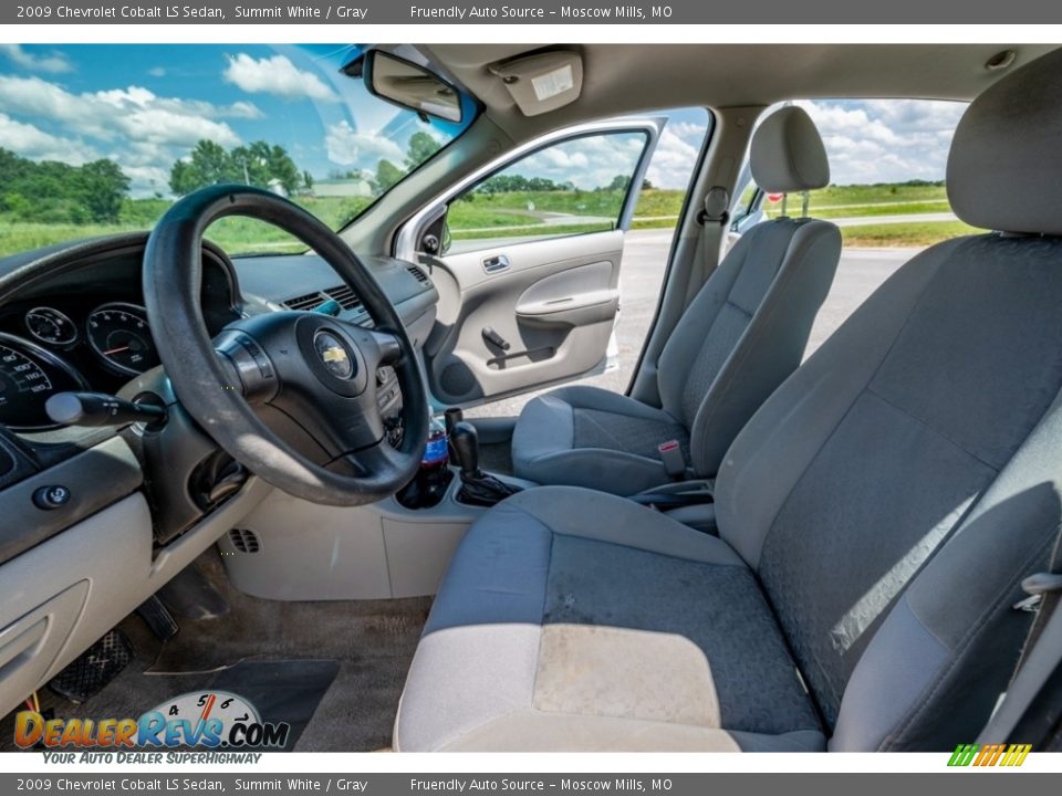 2009 Chevrolet Cobalt LS Sedan Summit White / Gray Photo #20