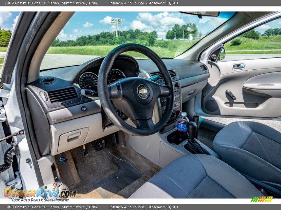 2009 Chevrolet Cobalt LS Sedan Summit White / Gray Photo #21