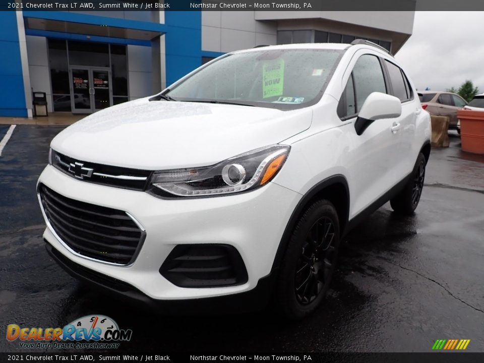 2021 Chevrolet Trax LT AWD Summit White / Jet Black Photo #2