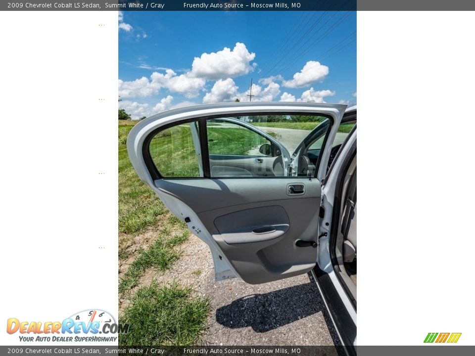 2009 Chevrolet Cobalt LS Sedan Summit White / Gray Photo #23