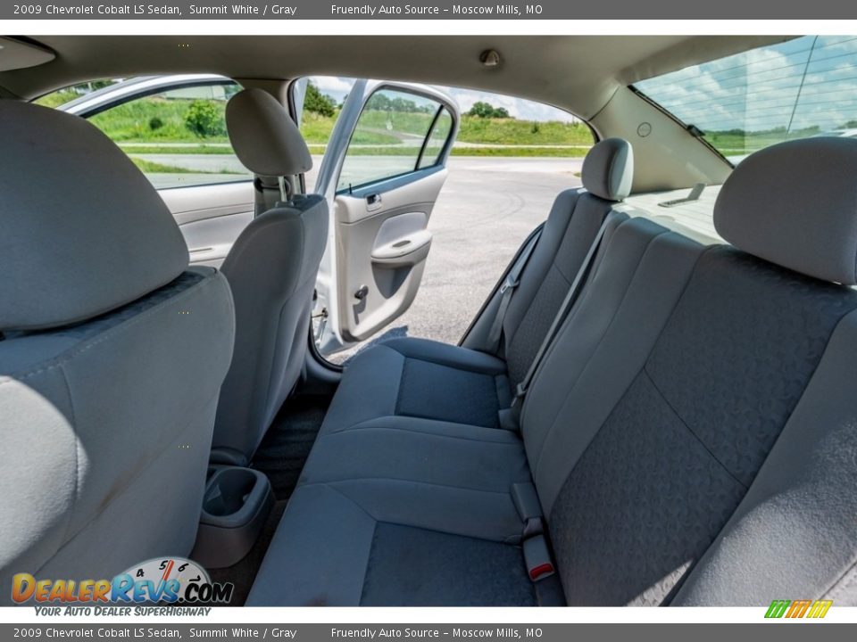 2009 Chevrolet Cobalt LS Sedan Summit White / Gray Photo #24