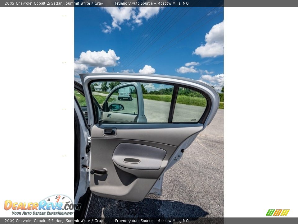 2009 Chevrolet Cobalt LS Sedan Summit White / Gray Photo #26