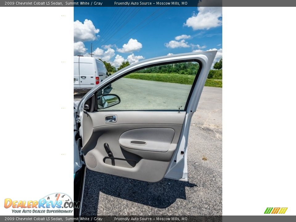 2009 Chevrolet Cobalt LS Sedan Summit White / Gray Photo #27