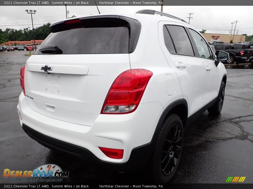 2021 Chevrolet Trax LT AWD Summit White / Jet Black Photo #8