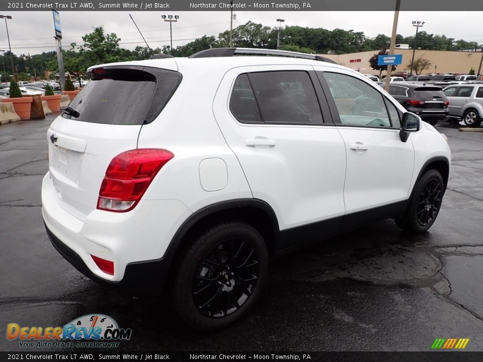 2021 Chevrolet Trax LT AWD Summit White / Jet Black Photo #9