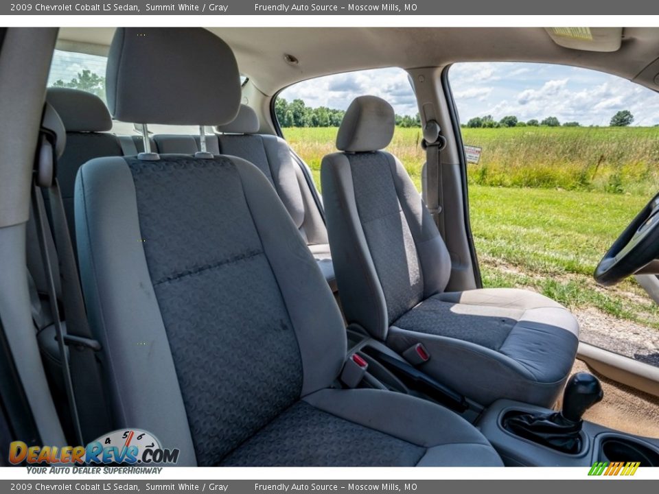 2009 Chevrolet Cobalt LS Sedan Summit White / Gray Photo #30