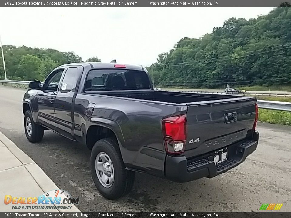 2021 Toyota Tacoma SR Access Cab 4x4 Magnetic Gray Metallic / Cement Photo #3