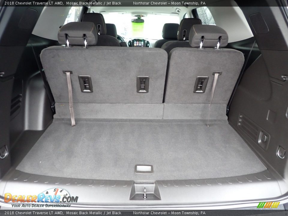 2018 Chevrolet Traverse LT AWD Mosaic Black Metallic / Jet Black Photo #7