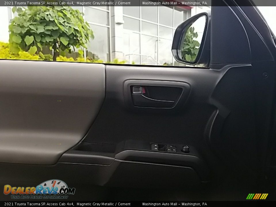2021 Toyota Tacoma SR Access Cab 4x4 Magnetic Gray Metallic / Cement Photo #17