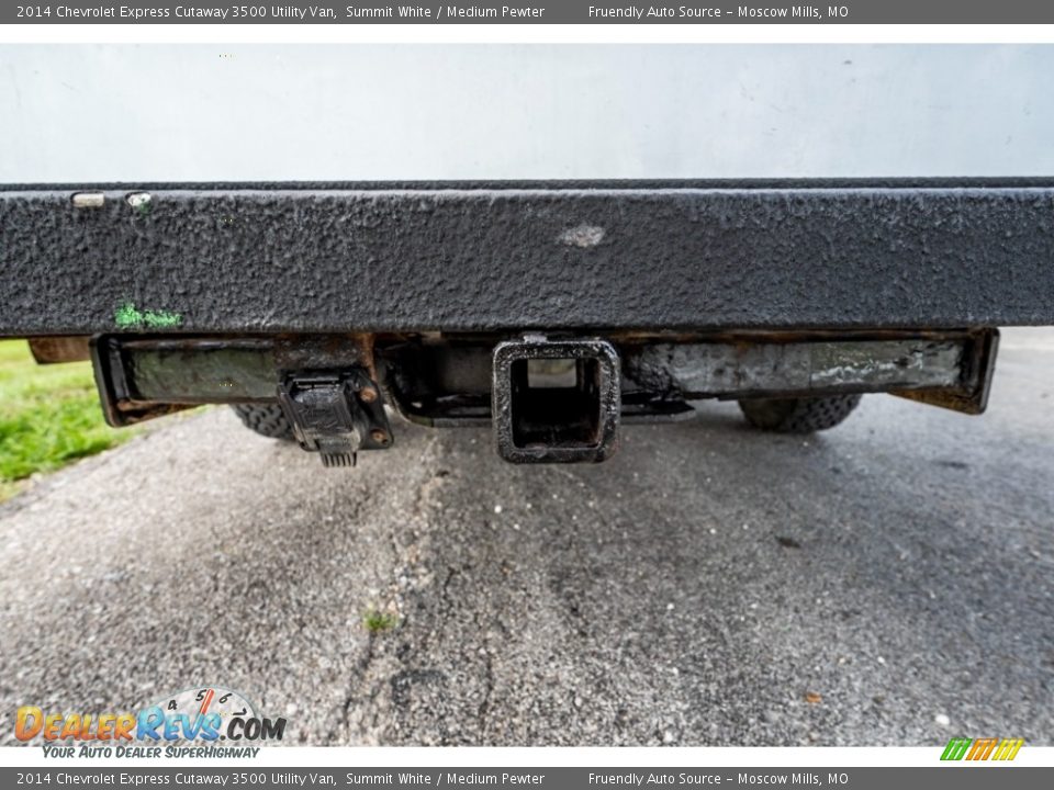 2014 Chevrolet Express Cutaway 3500 Utility Van Summit White / Medium Pewter Photo #13