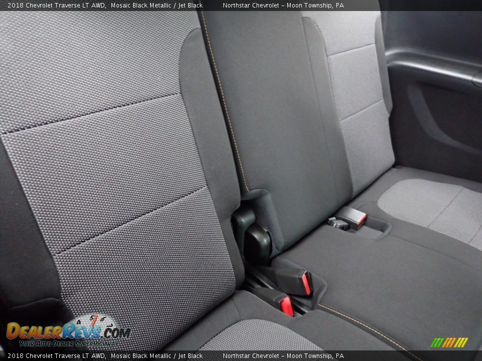 2018 Chevrolet Traverse LT AWD Mosaic Black Metallic / Jet Black Photo #19