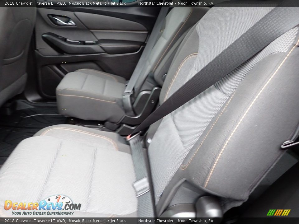 2018 Chevrolet Traverse LT AWD Mosaic Black Metallic / Jet Black Photo #21