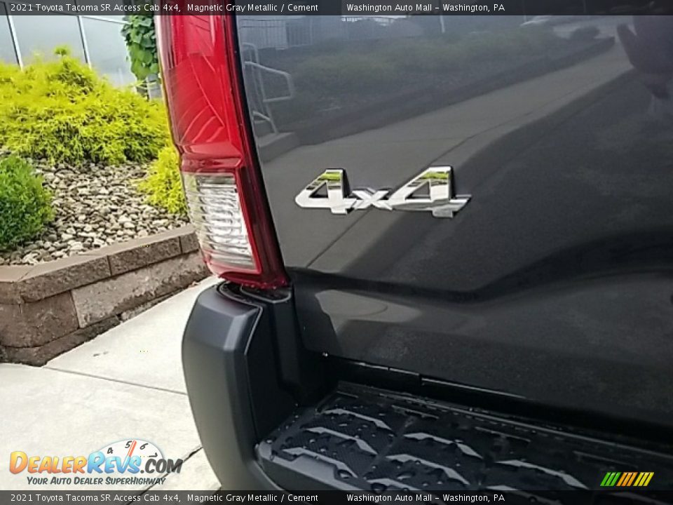 2021 Toyota Tacoma SR Access Cab 4x4 Magnetic Gray Metallic / Cement Photo #24