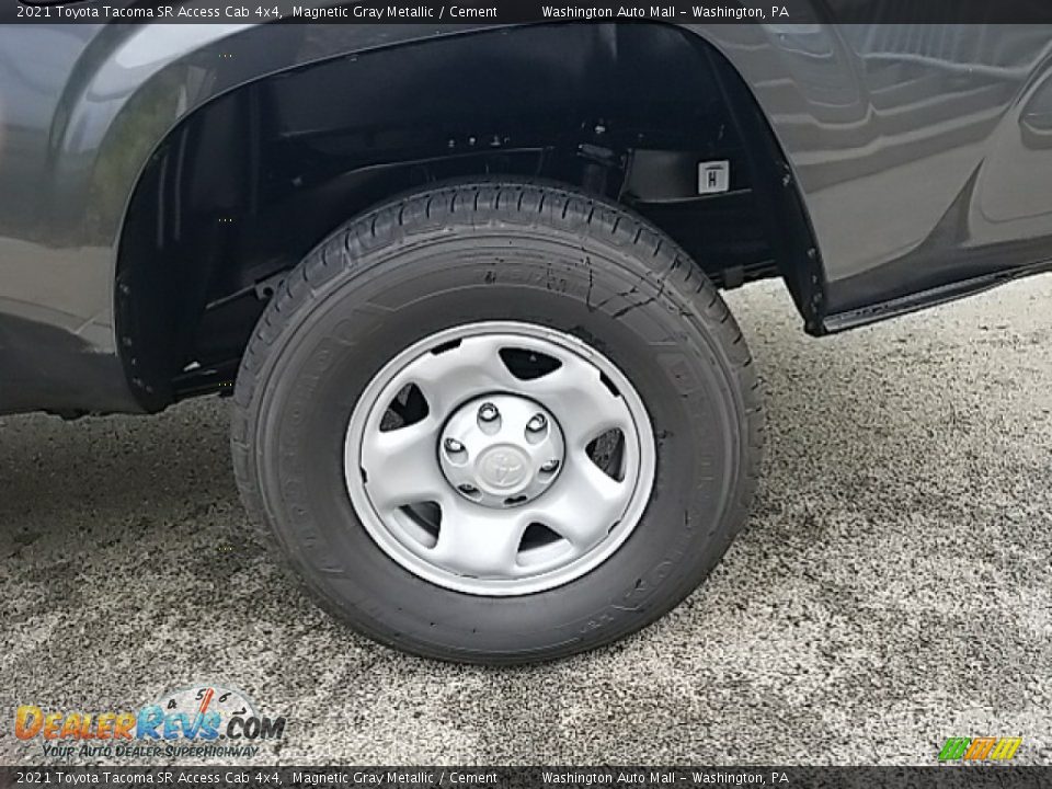 2021 Toyota Tacoma SR Access Cab 4x4 Magnetic Gray Metallic / Cement Photo #25