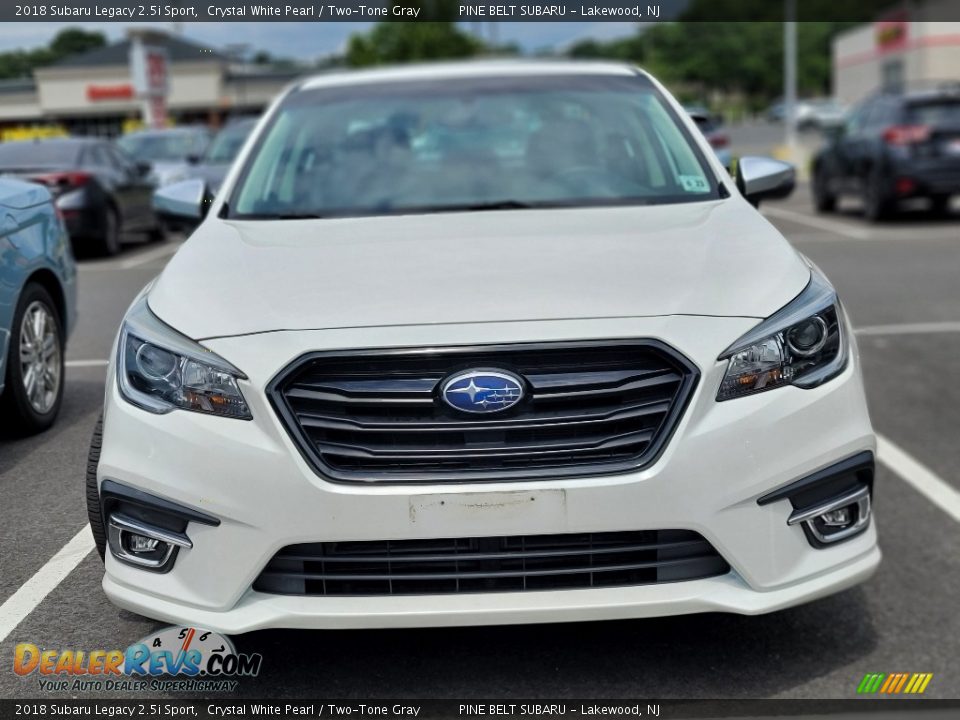 2018 Subaru Legacy 2.5i Sport Crystal White Pearl / Two-Tone Gray Photo #2