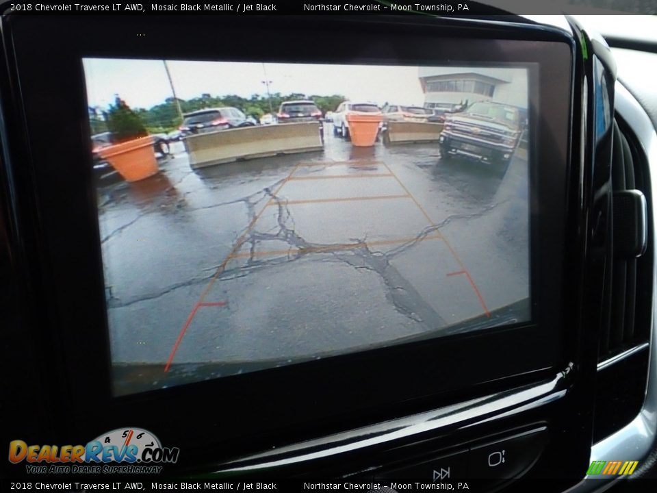 2018 Chevrolet Traverse LT AWD Mosaic Black Metallic / Jet Black Photo #30