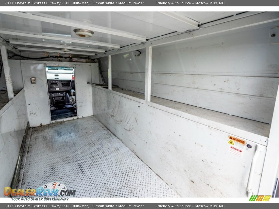 2014 Chevrolet Express Cutaway 3500 Utility Van Summit White / Medium Pewter Photo #25