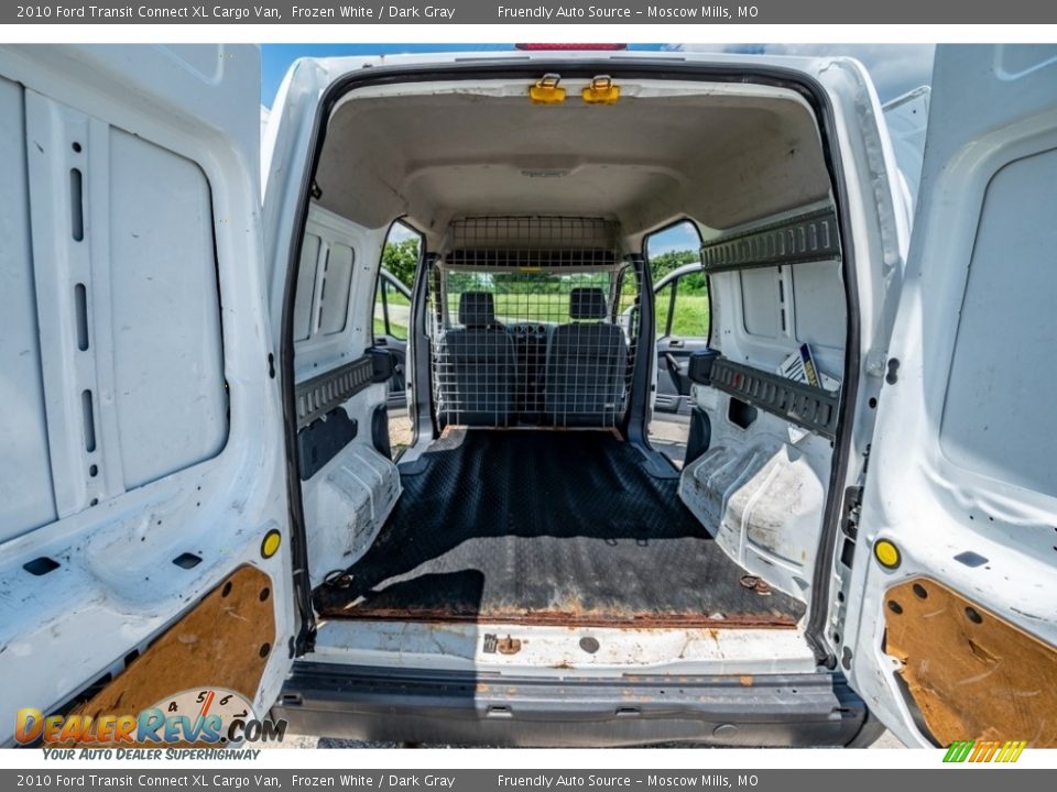 2010 Ford Transit Connect XL Cargo Van Frozen White / Dark Gray Photo #23