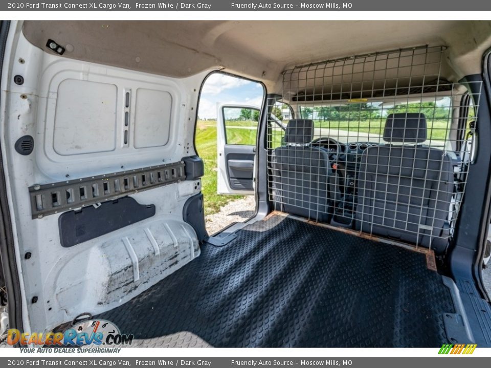 2010 Ford Transit Connect XL Cargo Van Frozen White / Dark Gray Photo #24