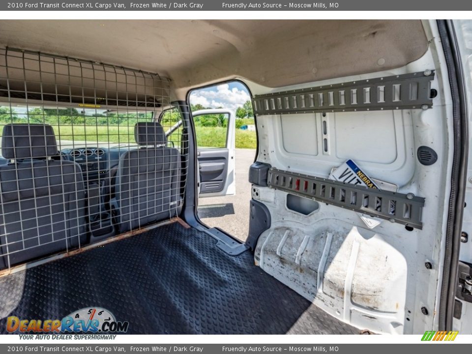 2010 Ford Transit Connect XL Cargo Van Frozen White / Dark Gray Photo #26