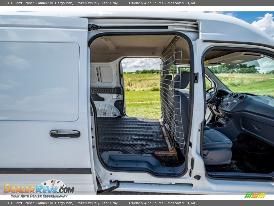 2010 Ford Transit Connect XL Cargo Van Frozen White / Dark Gray Photo #27